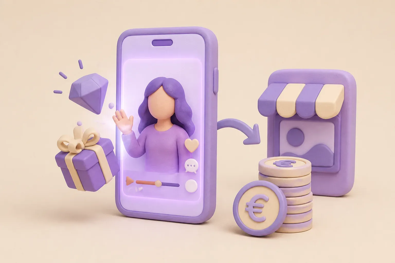 Como monetizar o TikTok em Portugal (para além do fundo de criadores)